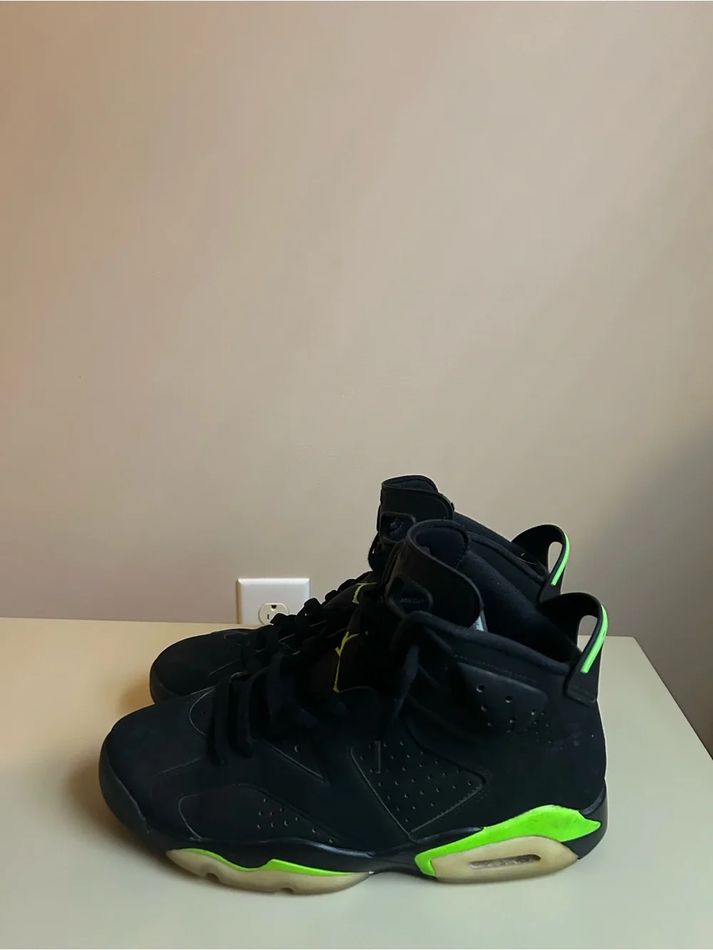 Men’s Air Jordans Electric Green 6s Retro